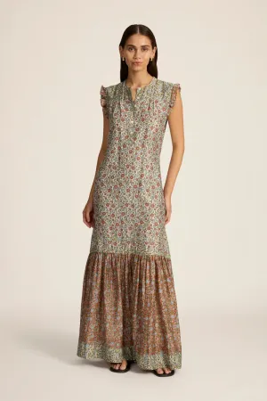 Abigail Maxi Dress, Bonita Dusk | Hannah Artwear