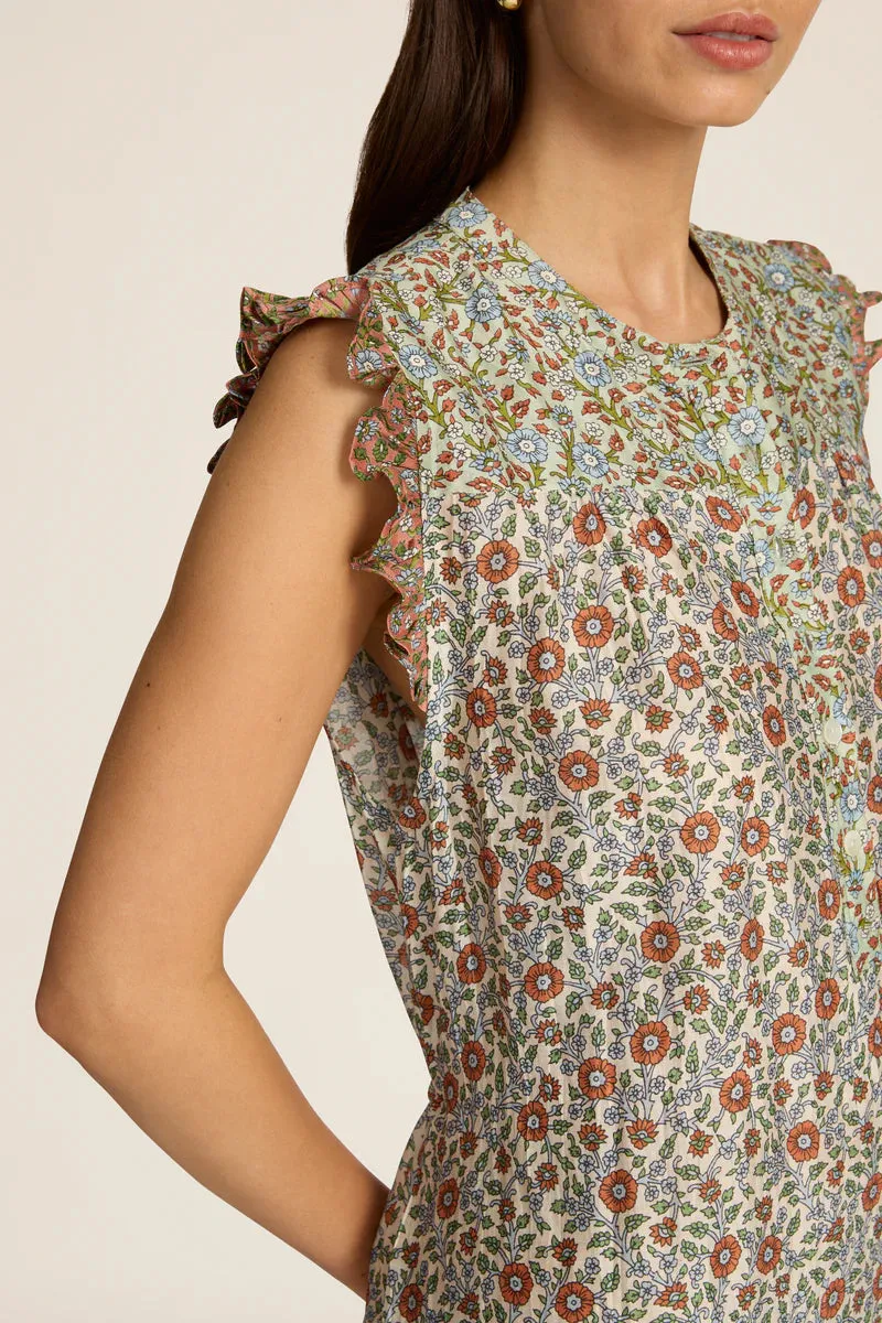 Abigail Maxi Dress, Bonita Dusk | Hannah Artwear