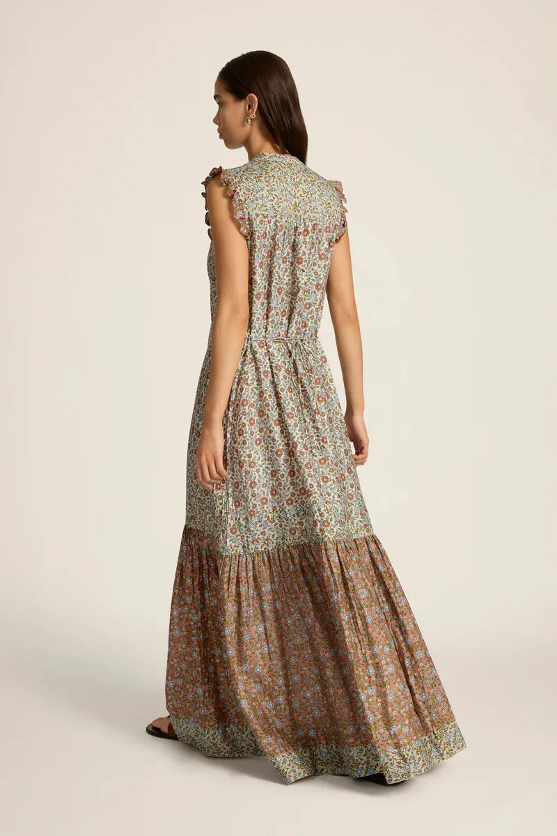 Abigail Maxi Dress, Bonita Dusk | Hannah Artwear