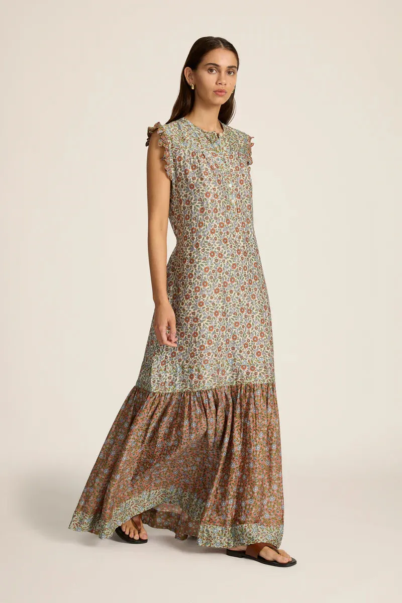 Abigail Maxi Dress, Bonita Dusk | Hannah Artwear