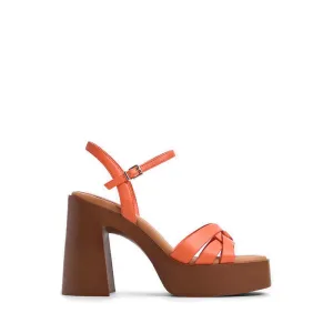 Aldo Solenia Women Heeled Sandals - Medium Orange
