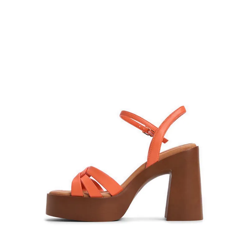 Aldo Solenia Women Heeled Sandals - Medium Orange