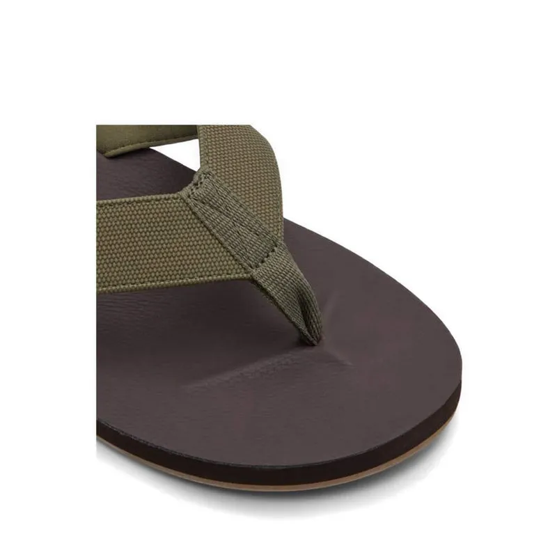 ALDO WEALLERE FLAT SANDALS - BROWN