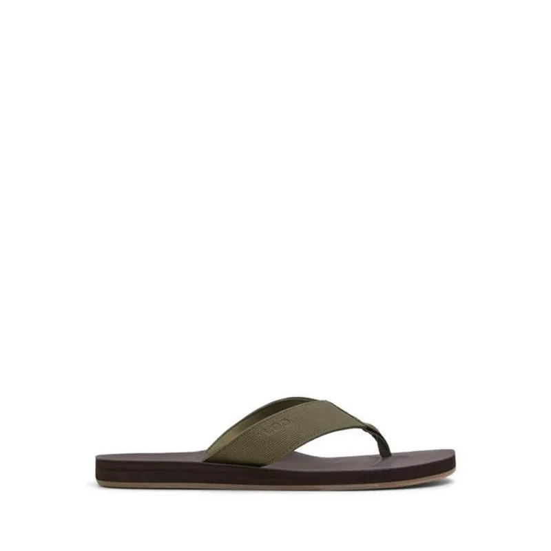 ALDO WEALLERE FLAT SANDALS - BROWN