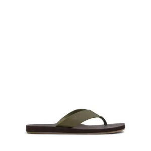 ALDO WEALLERE FLAT SANDALS - BROWN