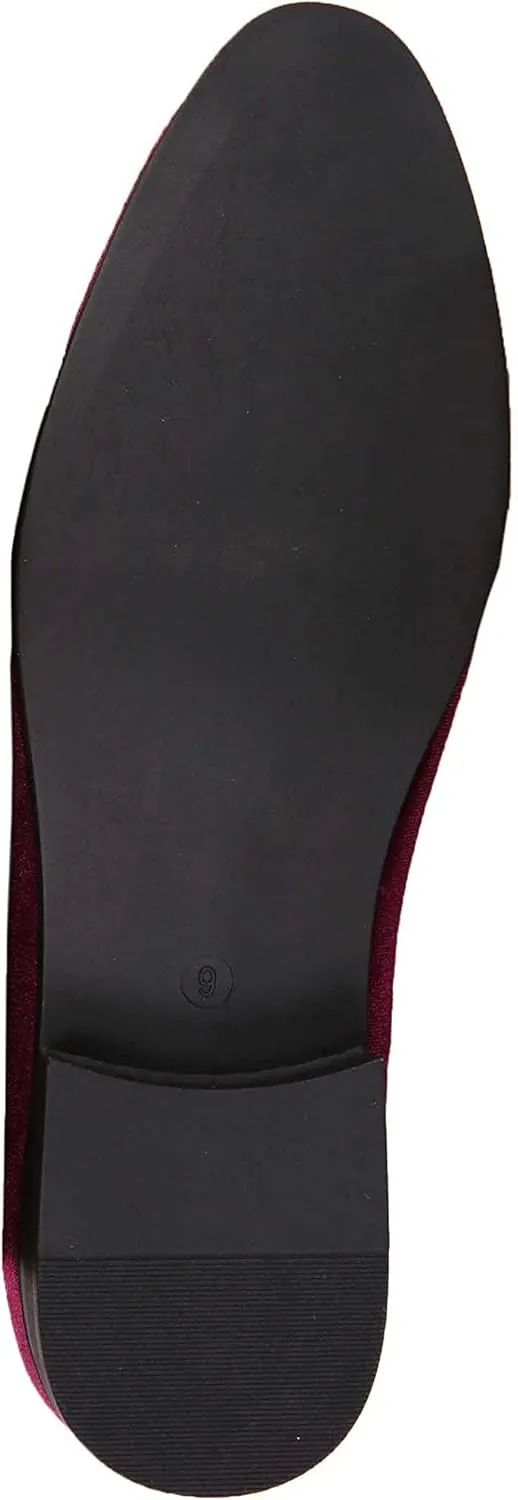 Amali Heath - Mens Dress Shoes with Gunmetal Horn Tassels with Luxurious Velvet - Formal Loafers for Men - The Original Smoking Men Slip-On
