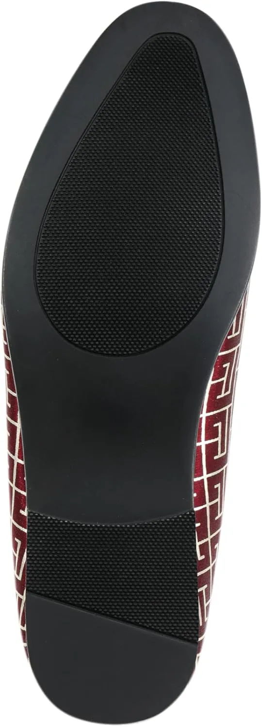 Amali Luxury Loafers for Men - Elegant Slip-On Men’s Dress Shoes - Fashion Smoking Slippers