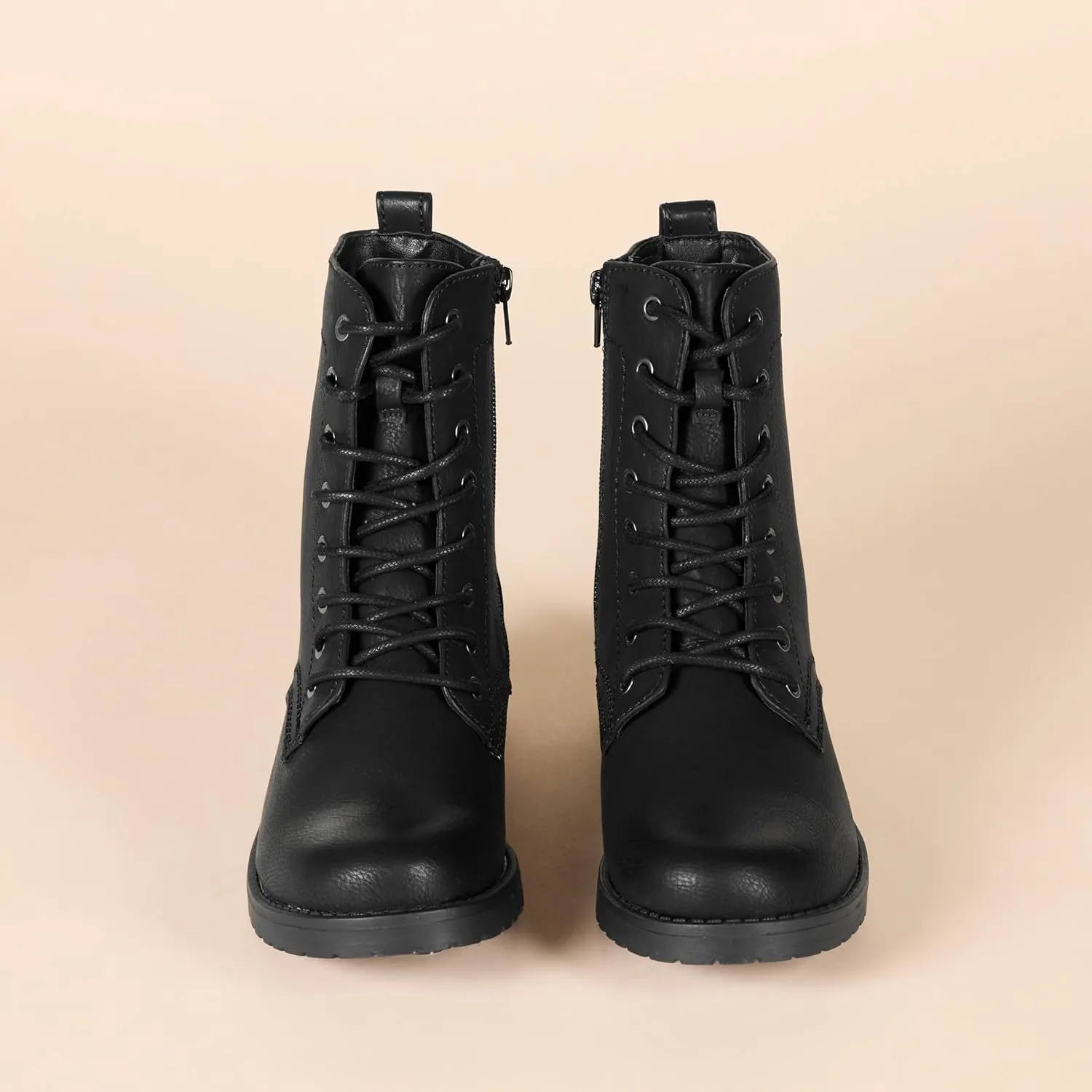 Amazon Essentials Women's Lace-Up Combat Boots