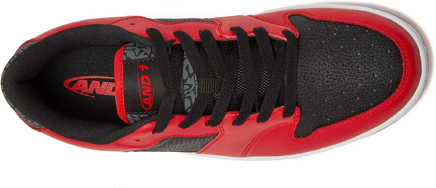 AND1 Slam Men’s Basketball Shoes, Low Top Casual Court Sneakers for Men, Sizes 7 to 15