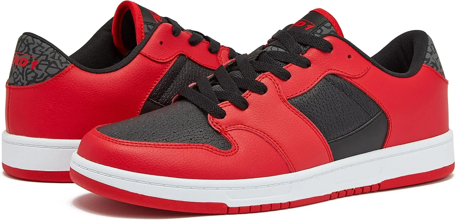 AND1 Slam Men’s Basketball Shoes, Low Top Casual Court Sneakers for Men, Sizes 7 to 15
