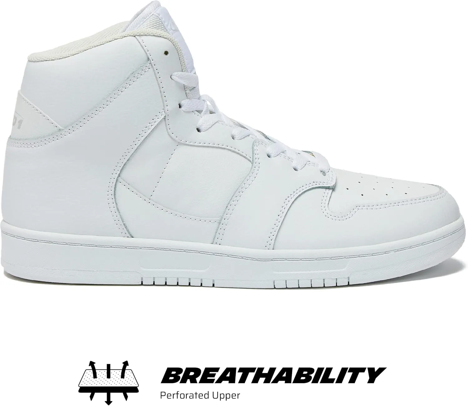 AND1 Slam Men’s Basketball Shoes, Mid Top Casual Court Sneakers for Men, Sizes 7 to 15