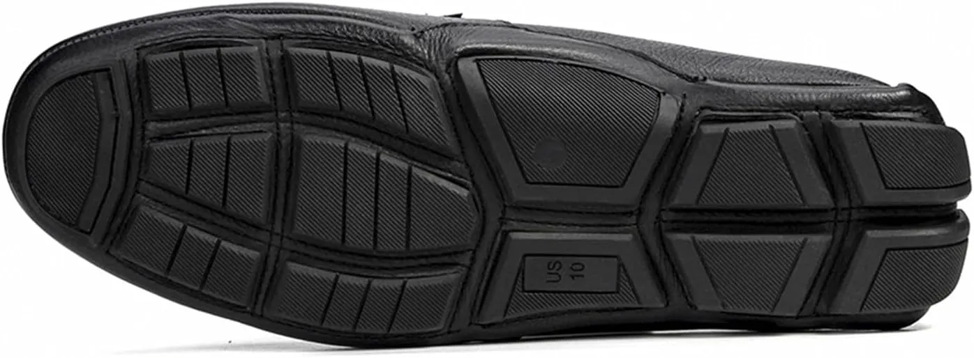Anthony Veer Cruise Driver Penny Loafers for Men | Slip-On | Tubular Construction | Leather Lining | Ortholite Cushioned Footbed | Rubber Outsole