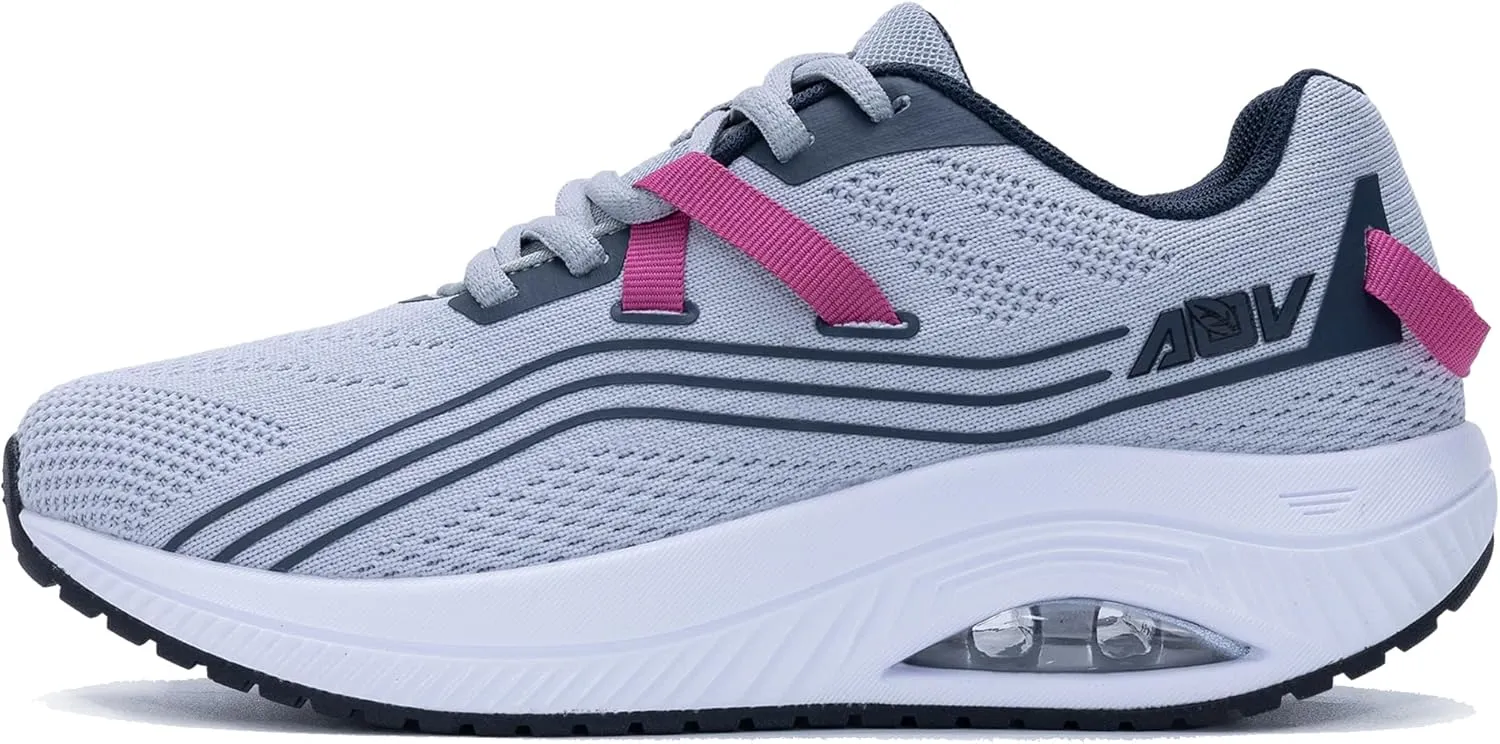 AOV Womens Walking Shoes with Arch Support Orthotic Sneakers Plantar Fasciitis Fashion Athletic Tennis Shoes