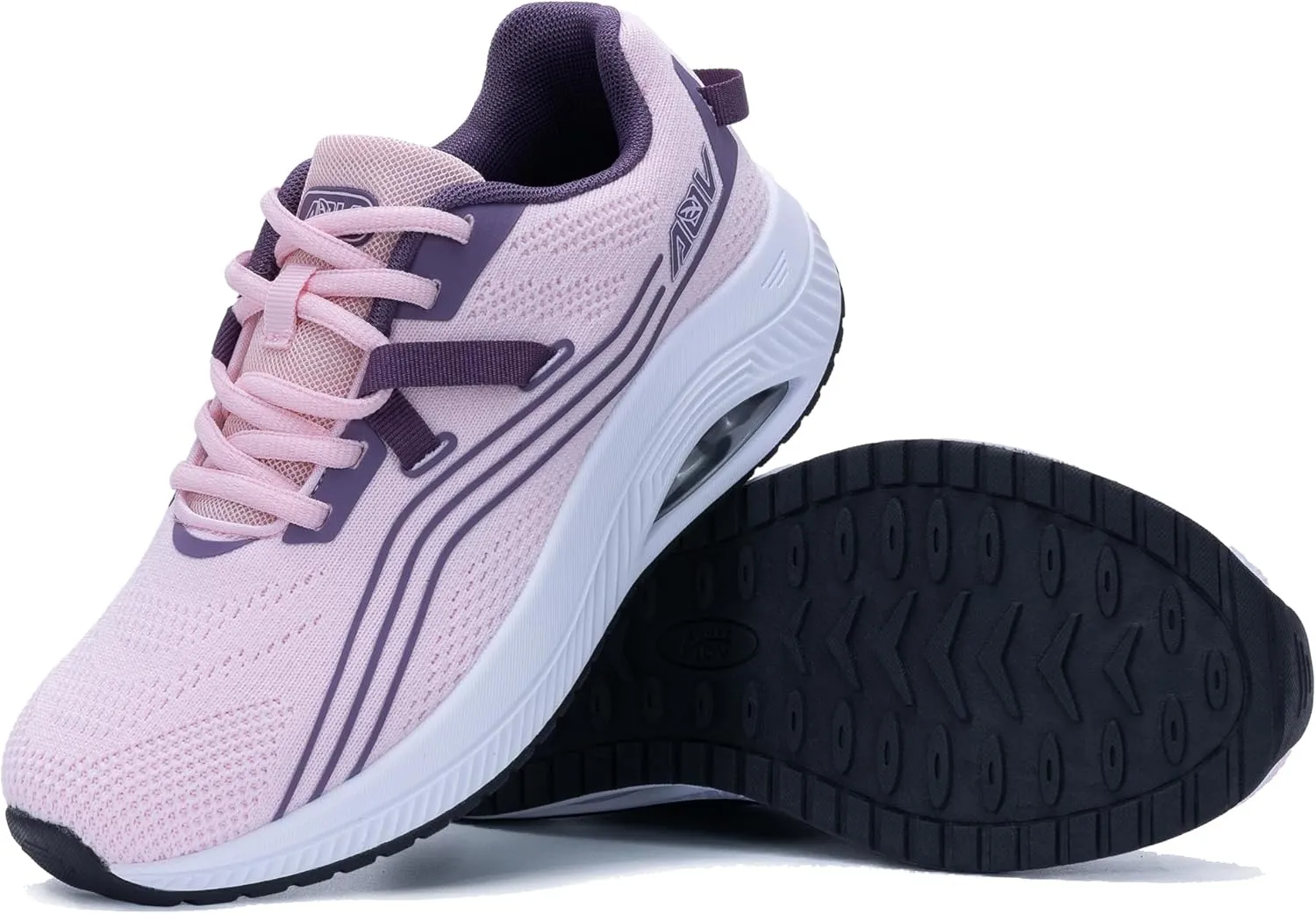 AOV Womens Walking Shoes with Arch Support Orthotic Sneakers Plantar Fasciitis Fashion Athletic Tennis Shoes