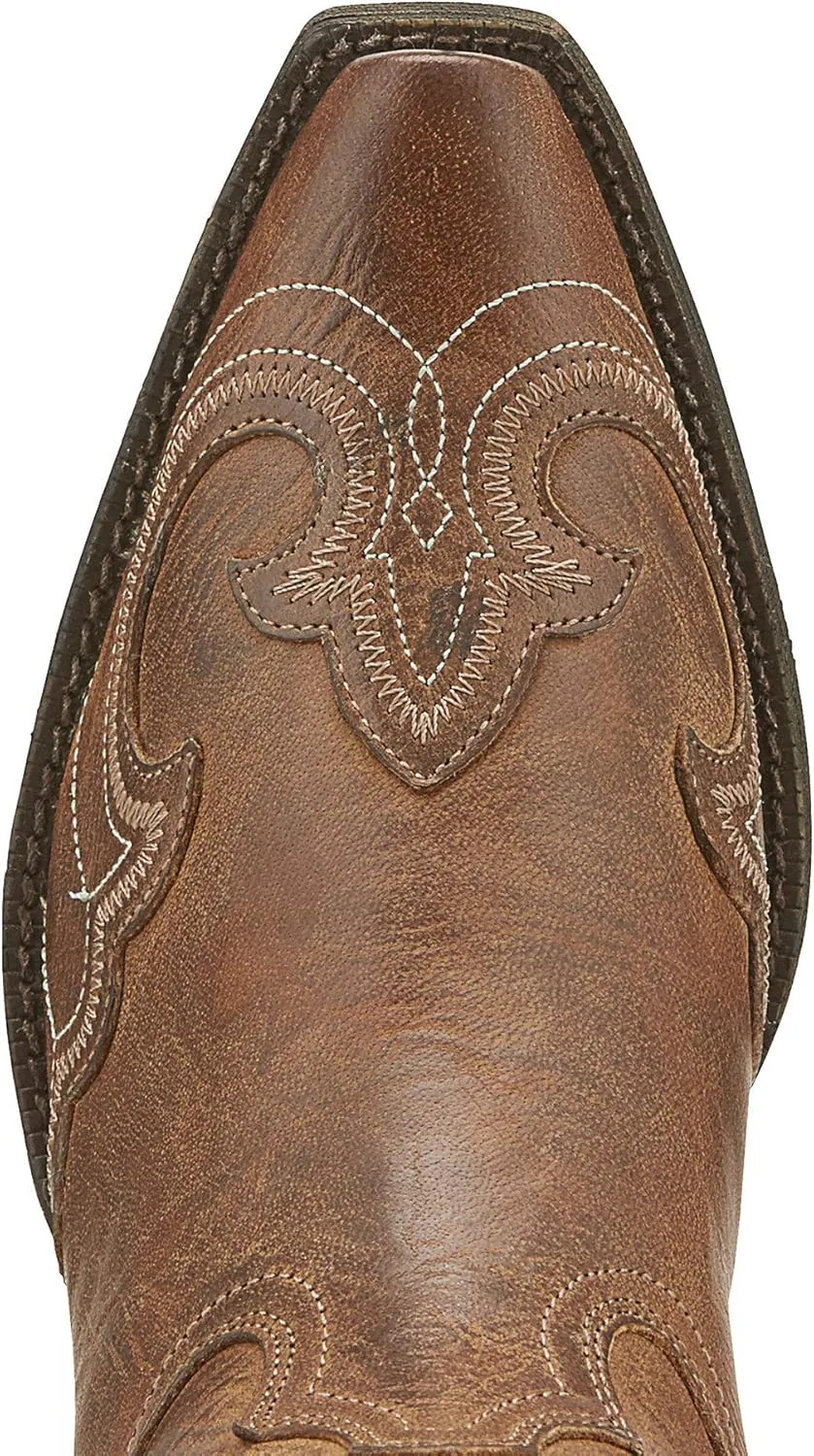 ARIAT Women's Round Up D Toe Wingtip Western Boot