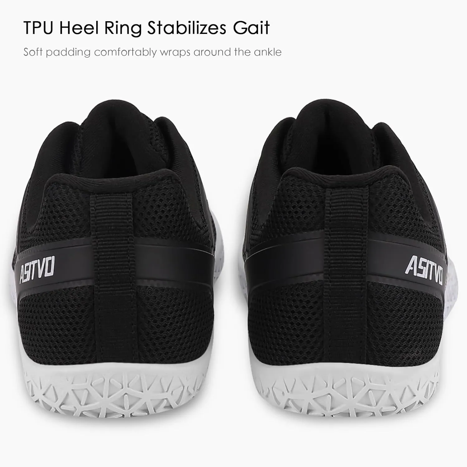 ASITVO Wide Men's Barefoot Zero Drop Sole Minimalist Width Toe Box Walking Shoes Sneakers TPU Toe No-Sew Upper