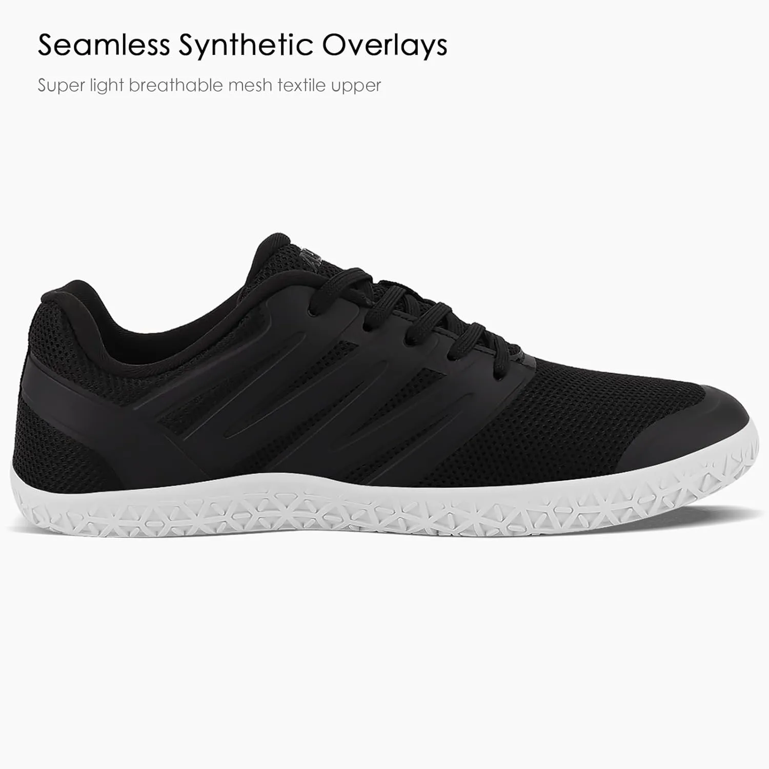 ASITVO Wide Men's Barefoot Zero Drop Sole Minimalist Width Toe Box Walking Shoes Sneakers TPU Toe No-Sew Upper