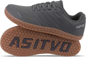 ASITVO Wide Men's Barefoot Zero Drop Sole Minimalist Width Toe Box Walking Shoes Sneakers TPU Toe No-Sew Upper