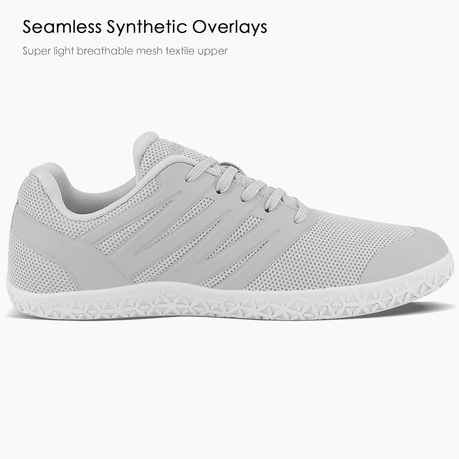 ASITVO Wide Men's Barefoot Zero Drop Sole Minimalist Width Toe Box Walking Shoes Sneakers TPU Toe No-Sew Upper