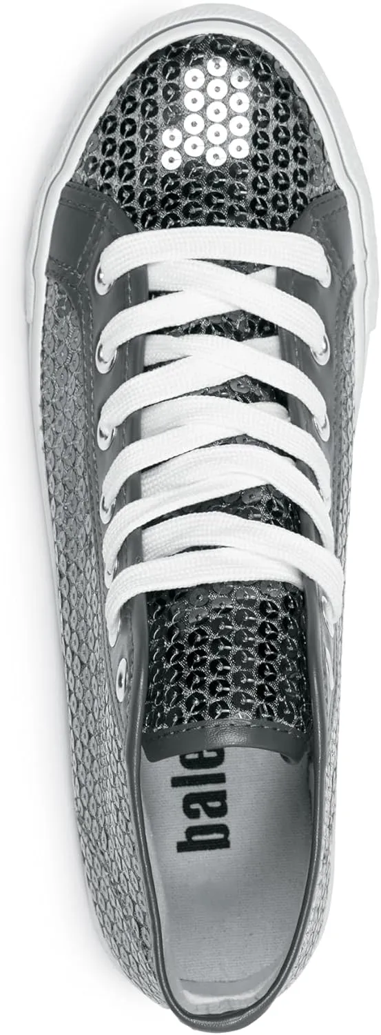 Balera Sequin High and Low Top Sneakers for Girls & Women Perfect for Dance