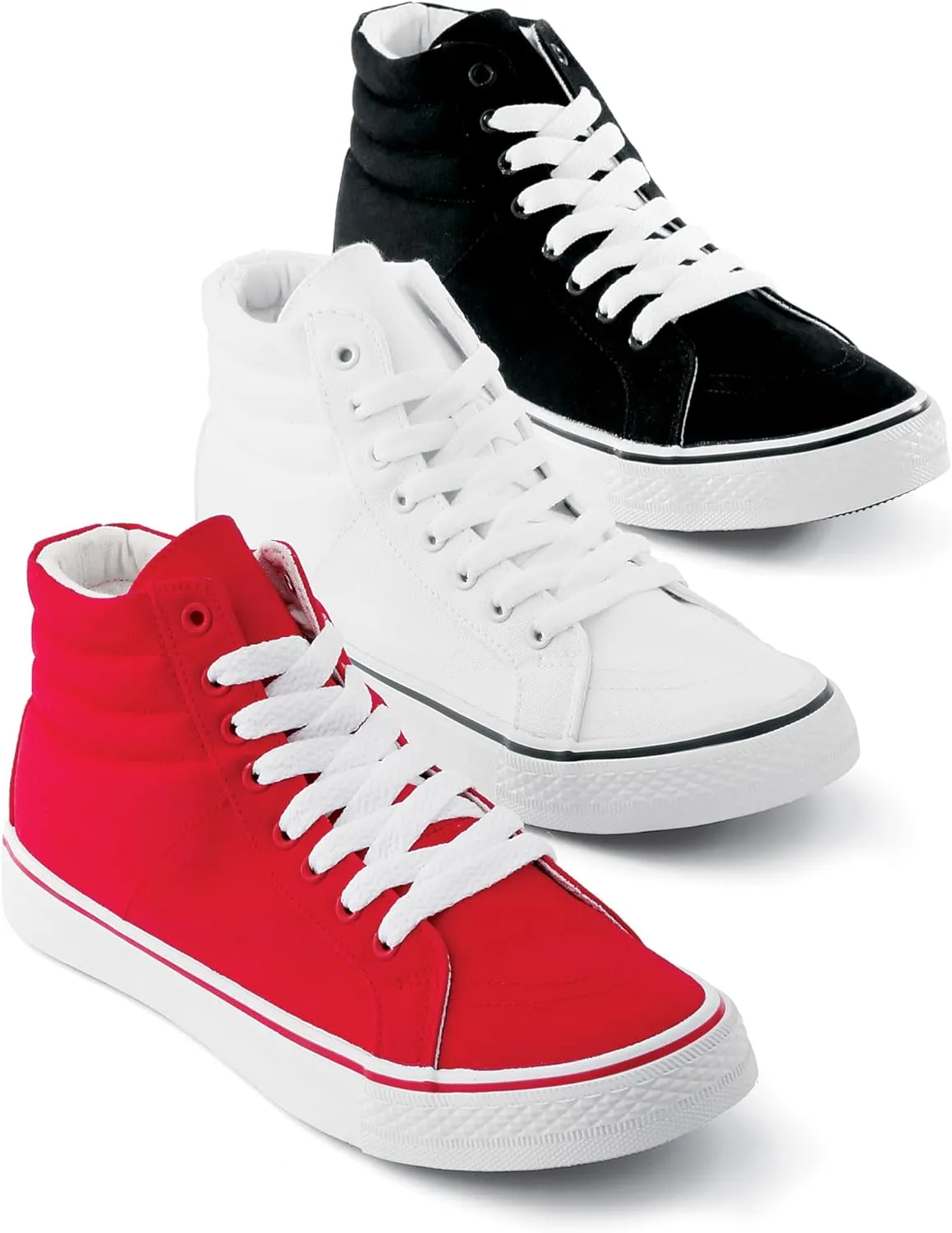 Balera Unisex High-Top Canvas Sneakers Perfect for Dance