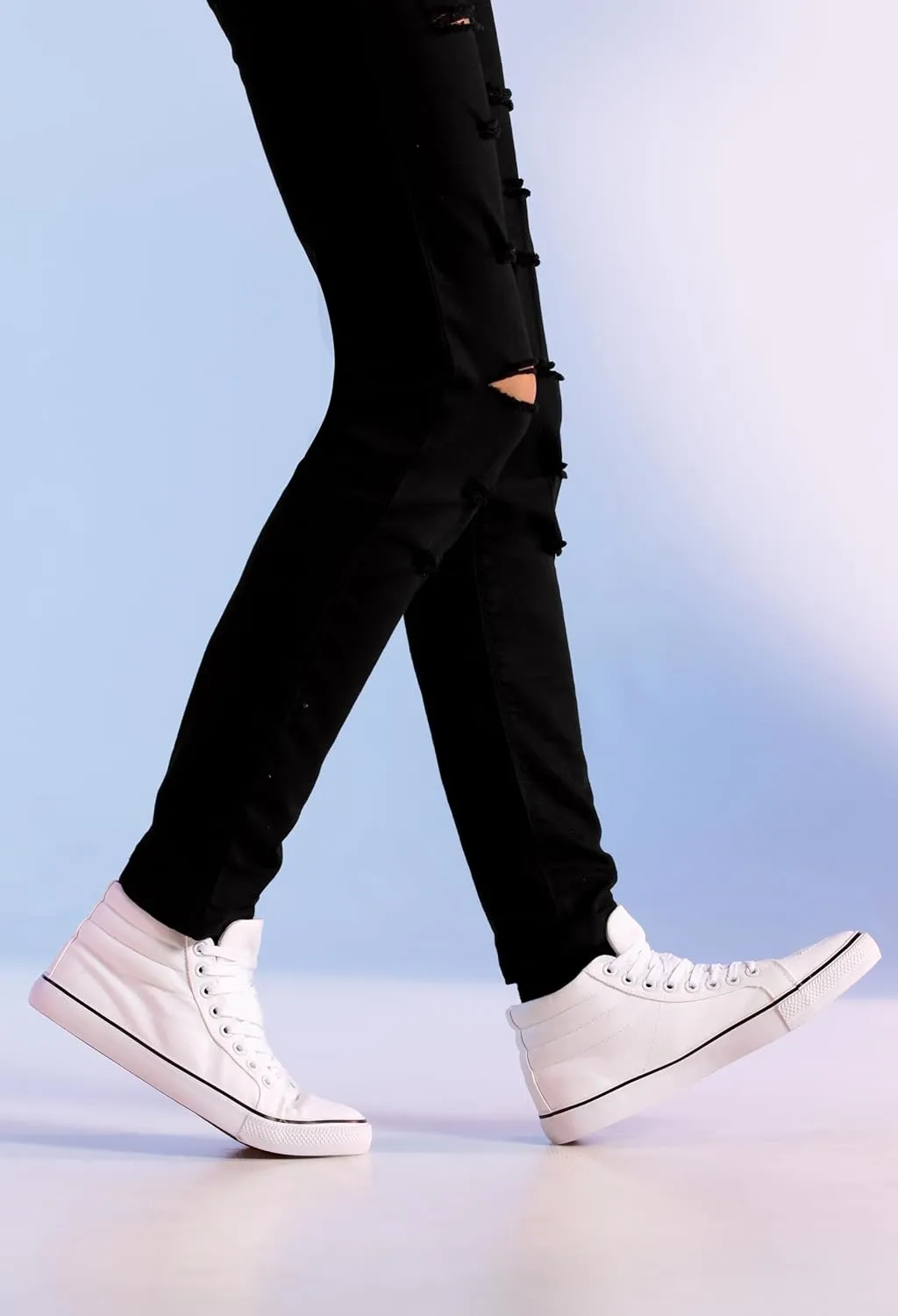 Balera Unisex High-Top Canvas Sneakers Perfect for Dance