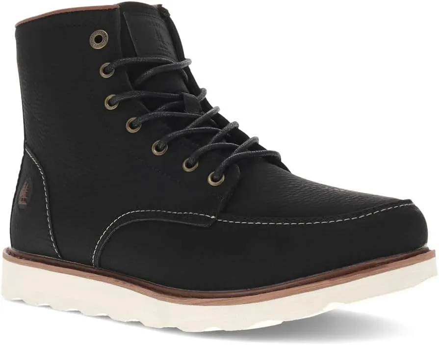 Bass Mens Greenwood WX Walking Fashion Chukka Boot, Black/Brown, 9.5 M