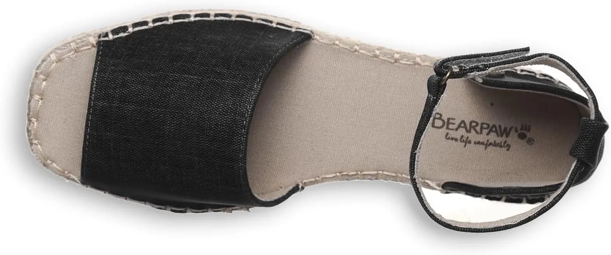 BEARPAW Women's Affogato Sandal | Women's Sandal | Women's Shoe | Comfortable & Lightweight | Multiple Colors & Sizes