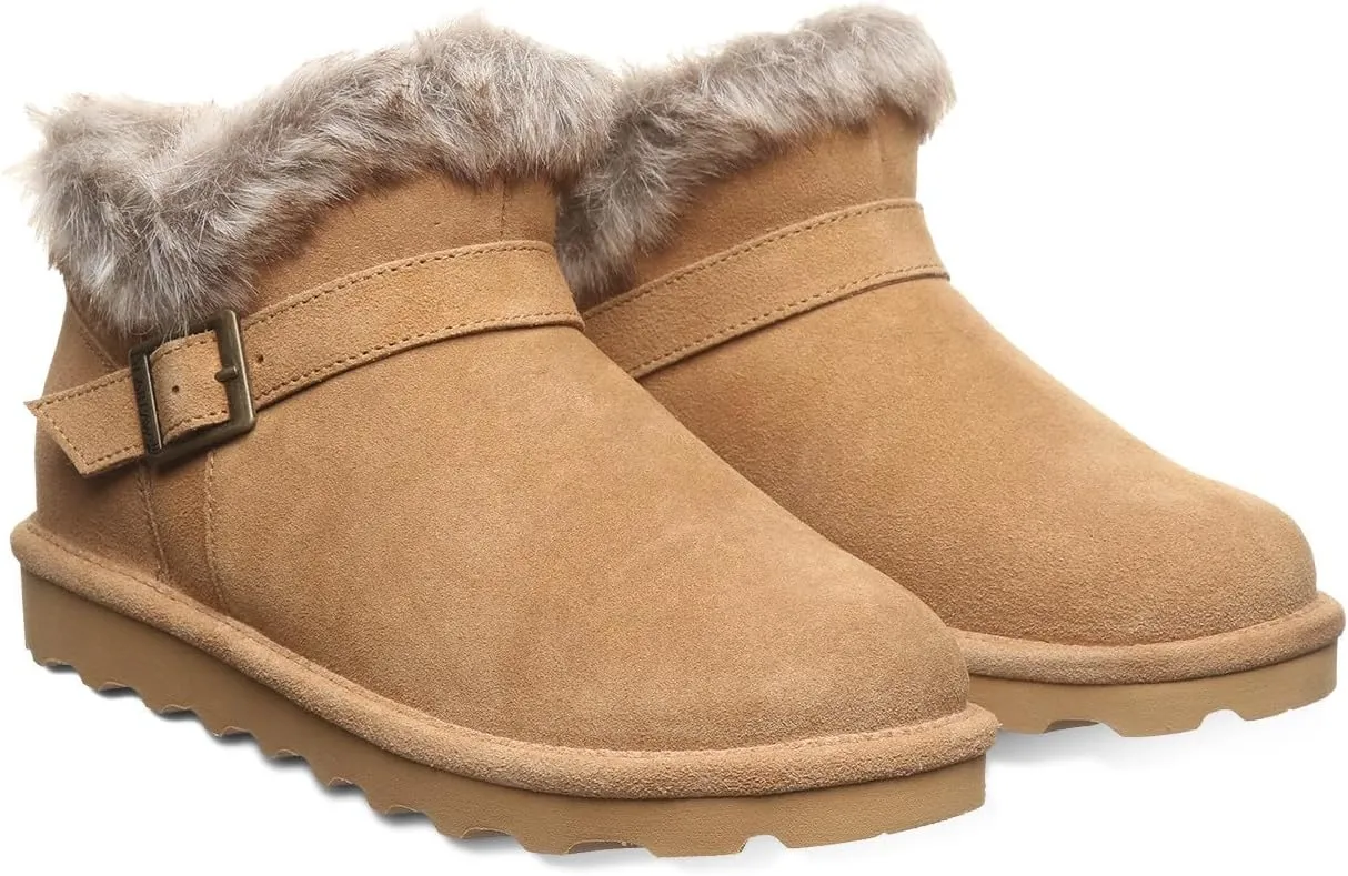 BEARPAW Women's Jasmine Slip On Boot | Comfortable Winter Boot | Multiple Colors & Sizes