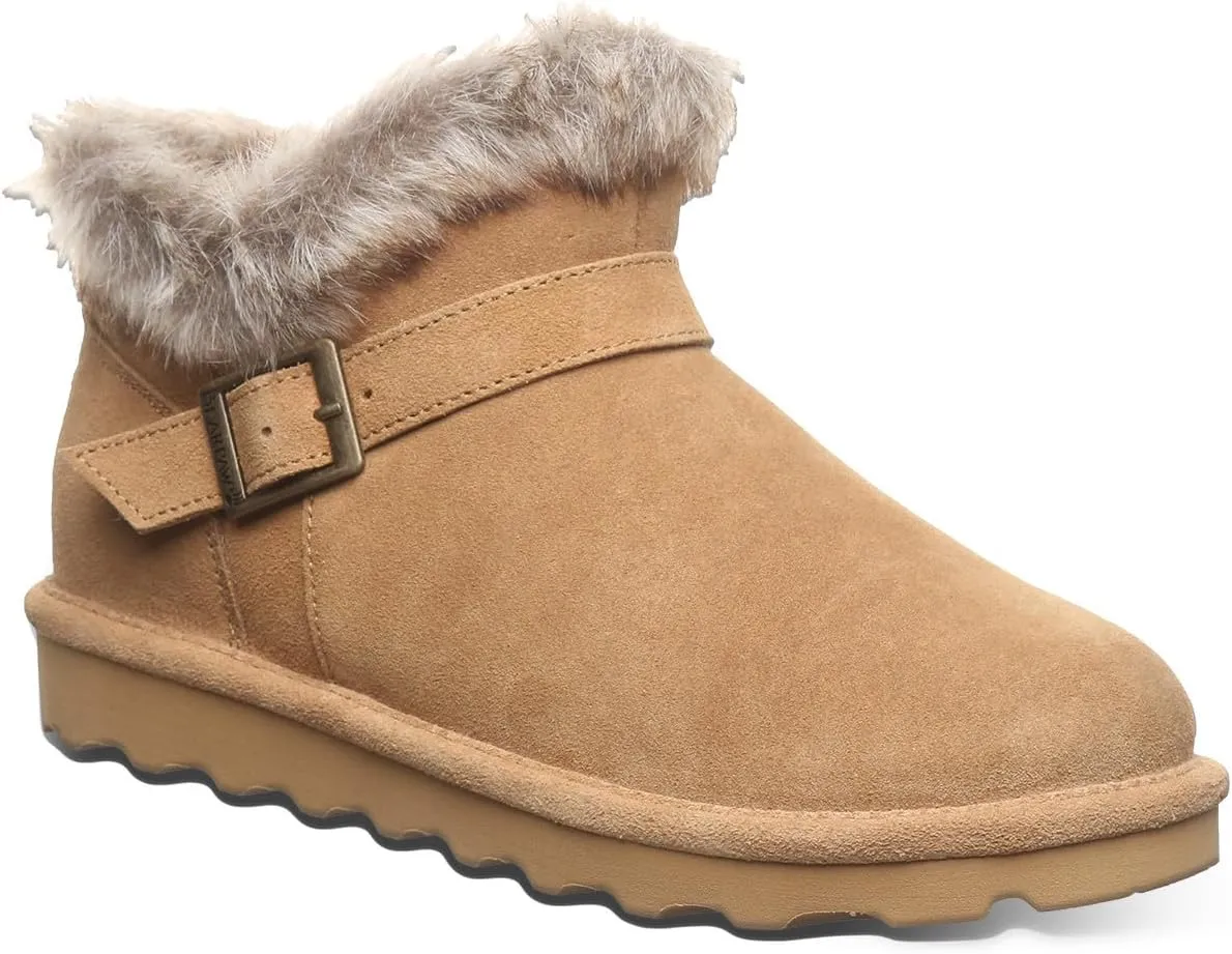 BEARPAW Women's Jasmine Slip On Boot | Comfortable Winter Boot | Multiple Colors & Sizes