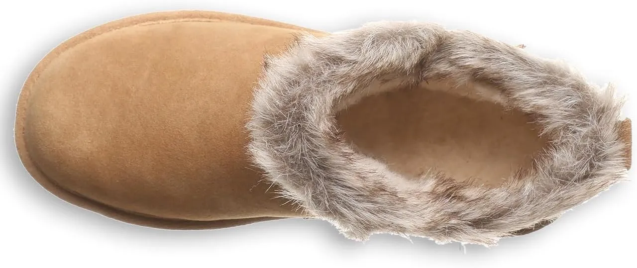 BEARPAW Women's Jasmine Slip On Boot | Comfortable Winter Boot | Multiple Colors & Sizes