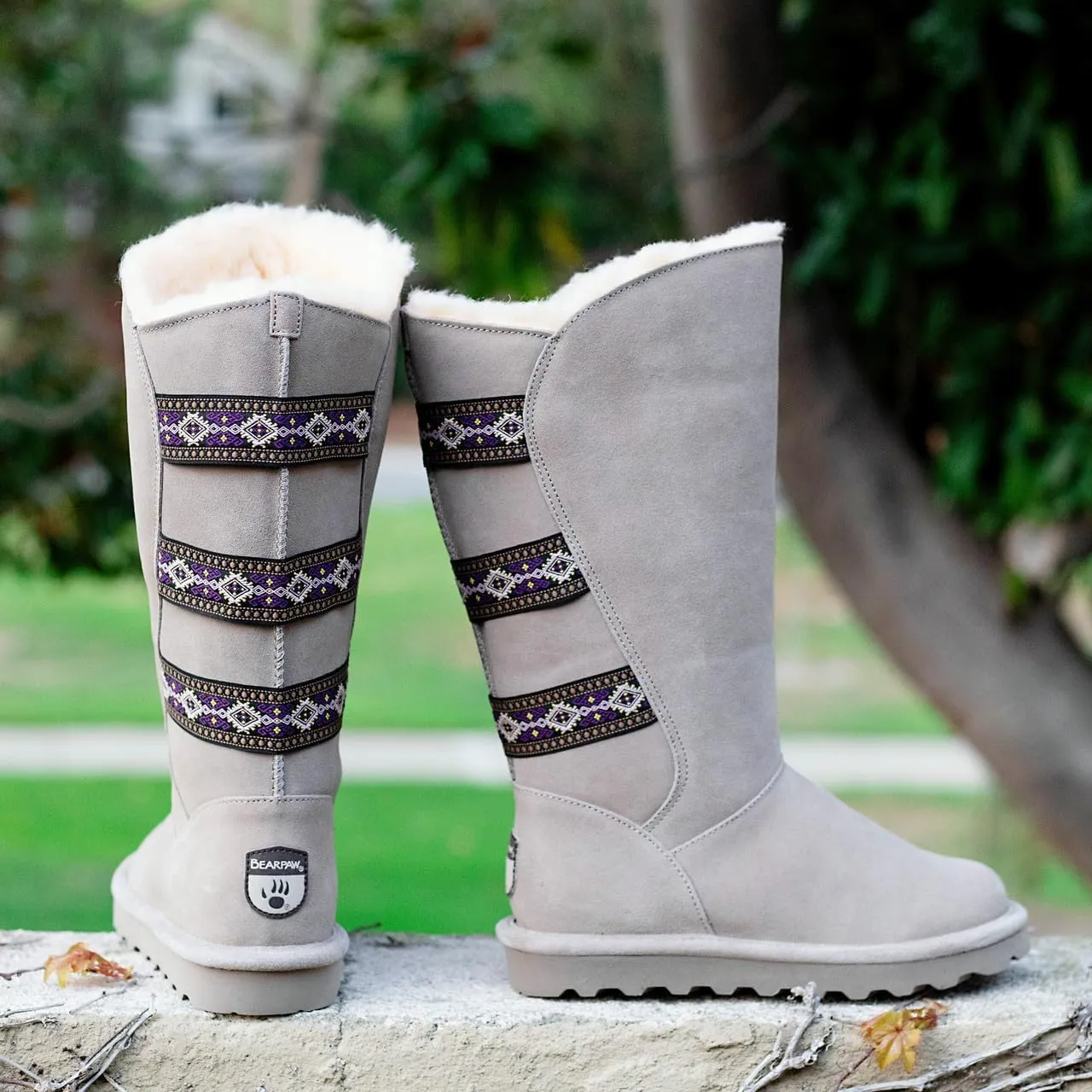 BEARPAW Womens Violet Outdoor Cold Weather Winter & Snow Boots