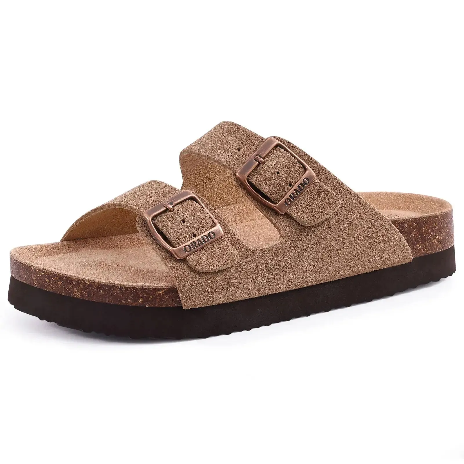 Bebealy™ NomadStep Womens Sandals – Lightweight Cork Slides