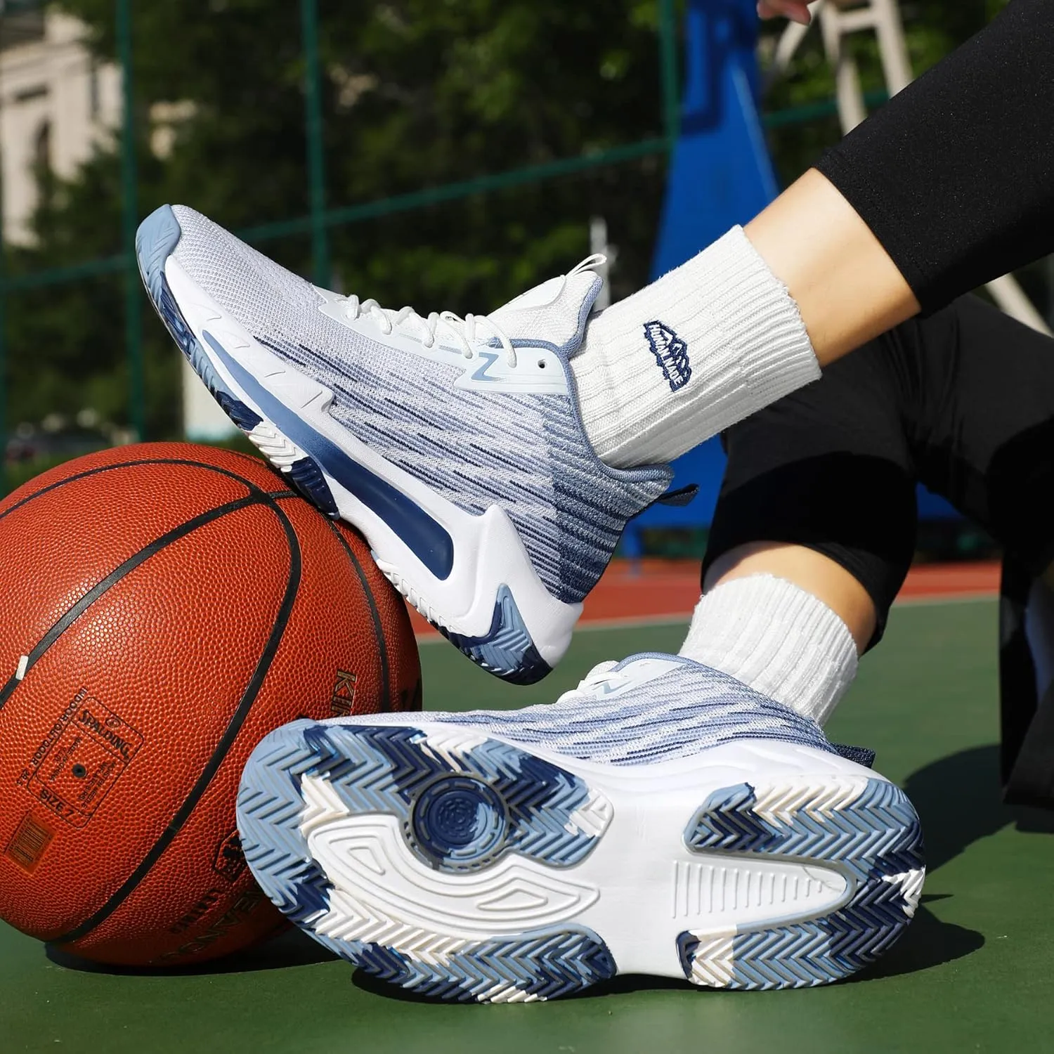 Beita High Upper Basketball Shoes for Men Sneakers Breathable Sports Shoes Anti Slip