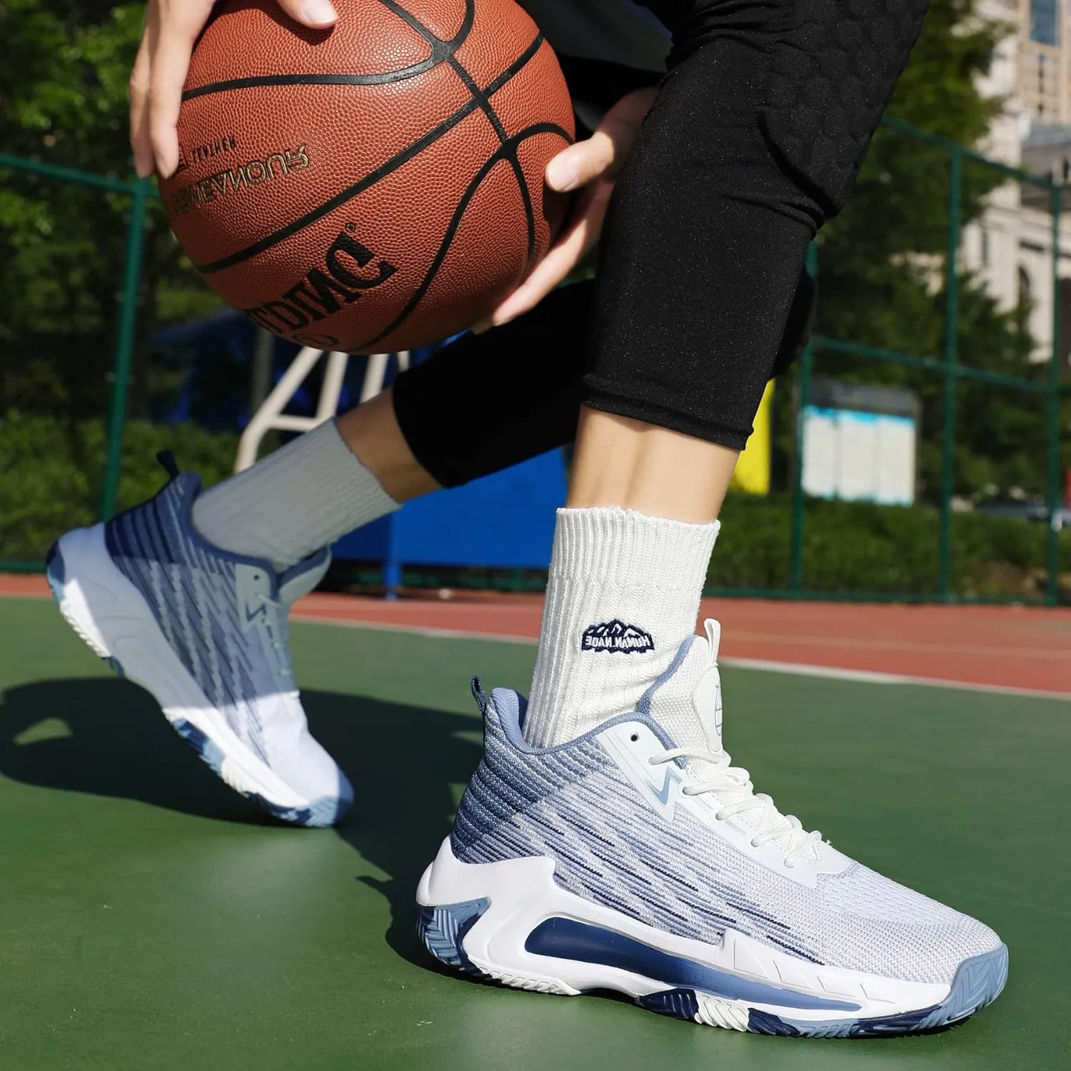 Beita High Upper Basketball Shoes for Men Sneakers Breathable Sports Shoes Anti Slip