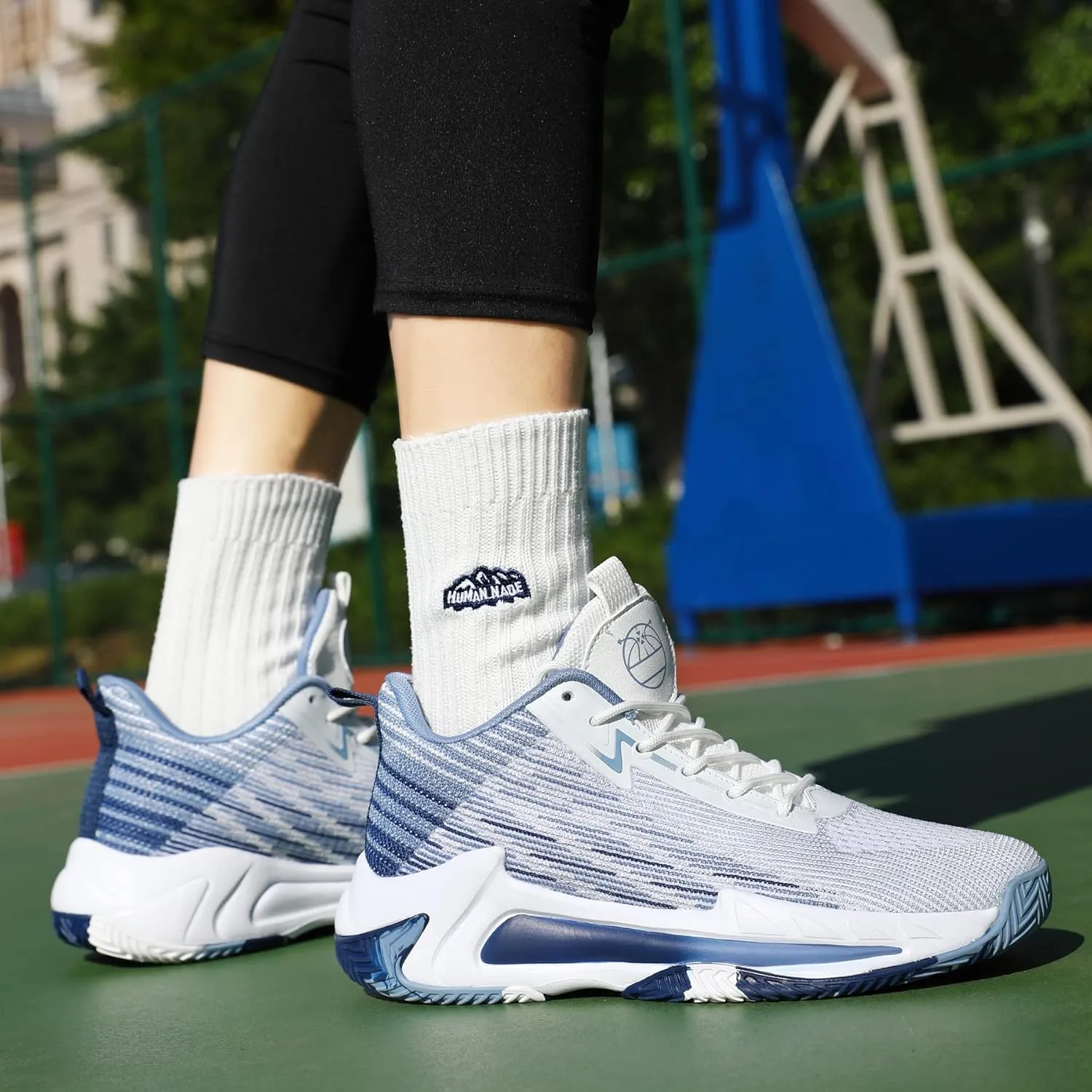 Beita High Upper Basketball Shoes for Men Sneakers Breathable Sports Shoes Anti Slip