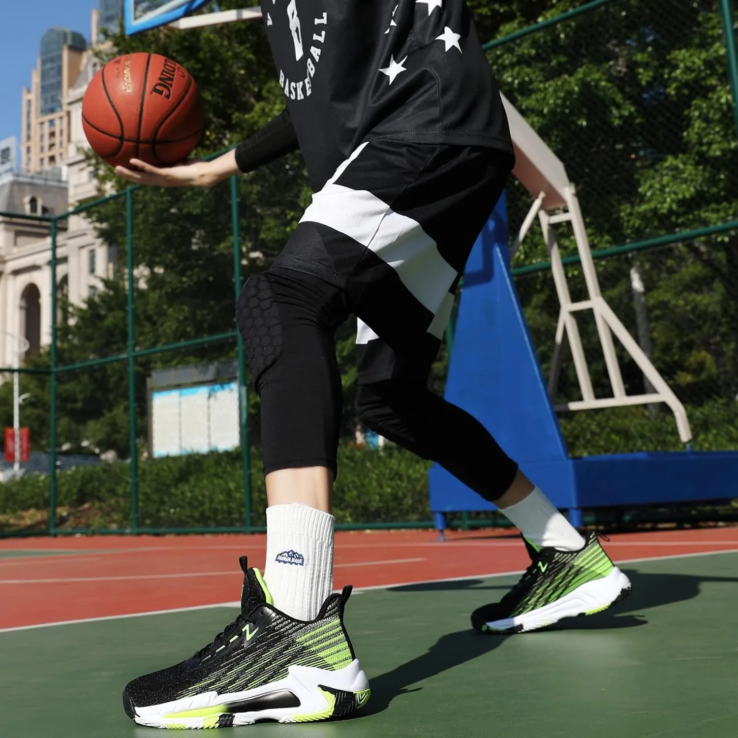 Beita High Upper Basketball Shoes for Men Sneakers Breathable Sports Shoes Anti Slip