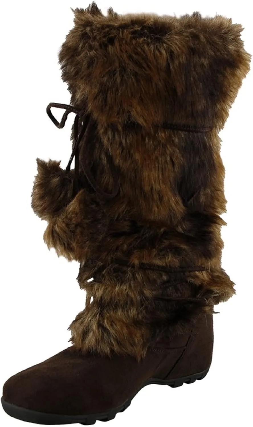 Blossom Talia-Hi Women Ladies Mukluk Faux Fur Mid Calf Warm Winter Snow Boots