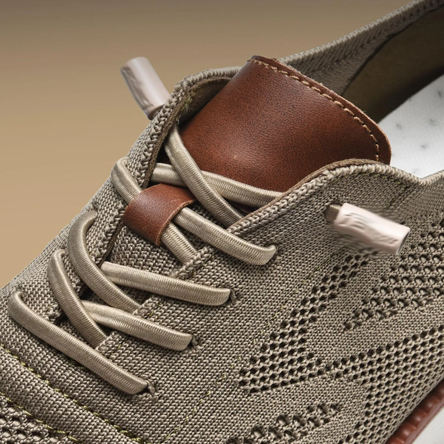 Breeze Men's Urban Ultra Comfortable Mesh Dress Sneakers - Business Casual Walking Shoes (Khaki, 12)