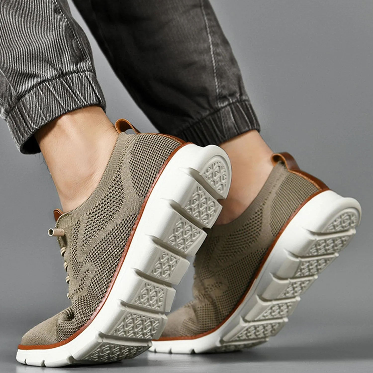 Breeze Shoes for Men, Mens Wearbreeze Shoes, Wear Breeze Mens Shoes, Men's Mesh Dress Sneakers Business Shoes
