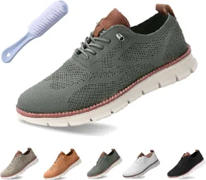 Breeze Shoes for Men, Mens Wearbreeze Shoes, Wear Breeze Mens Shoes, Men's Mesh Dress Sneakers Business Shoes