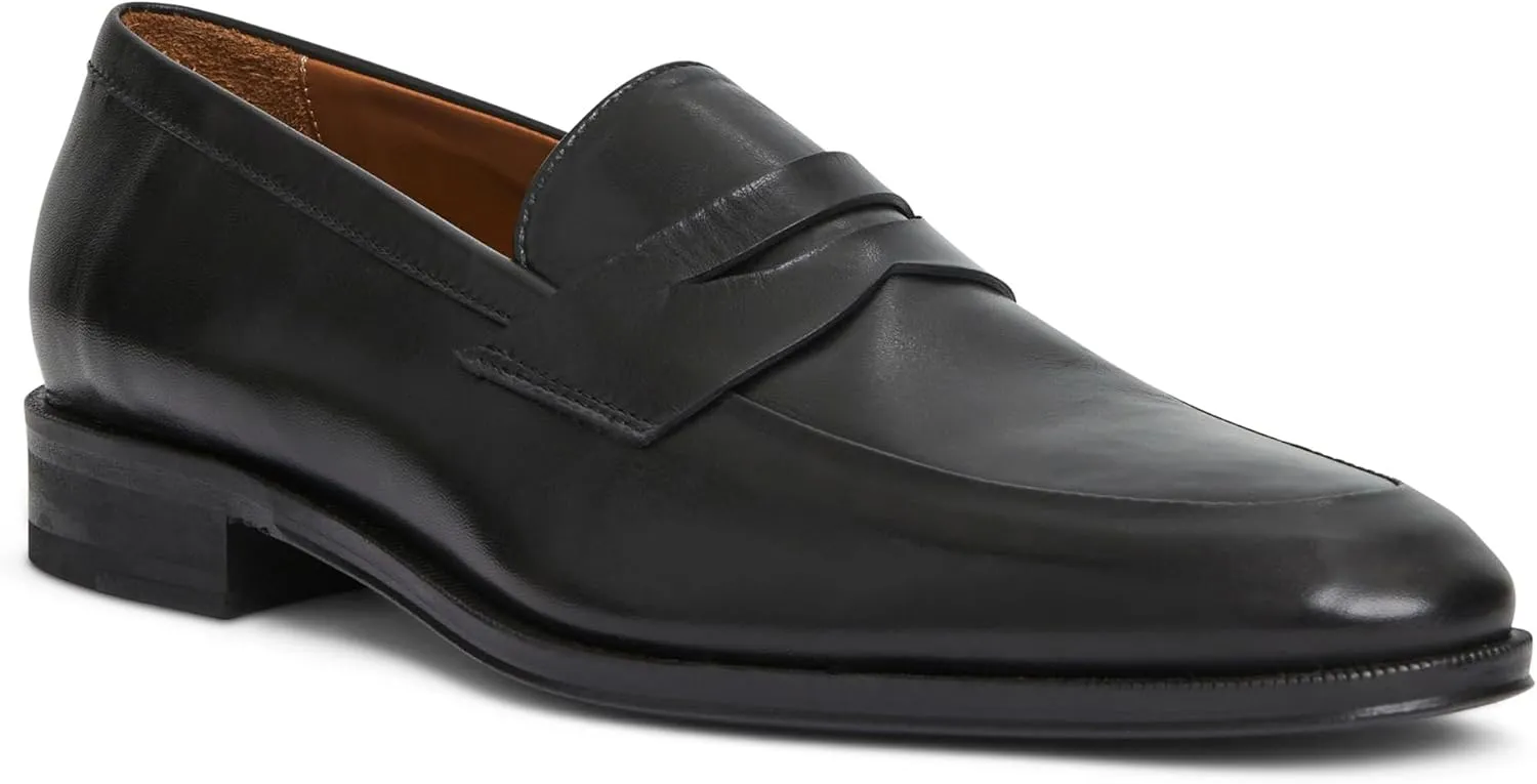 Bruno Magli Men's Maioco Penny Loafers Slip-On, Luxurious Leather Shoes