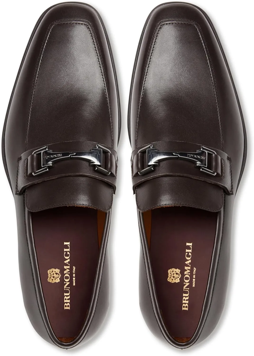 Bruno Magli Men's Raging Bit Loafers Slip-On, Luxurious Leather Shoes