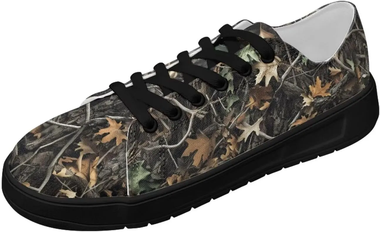 Canvas Shoes for Women Classic Fashion Sneakers Lace Up Low Top Casual Lightweight Breathable Sneakers Wide Toe Shoes