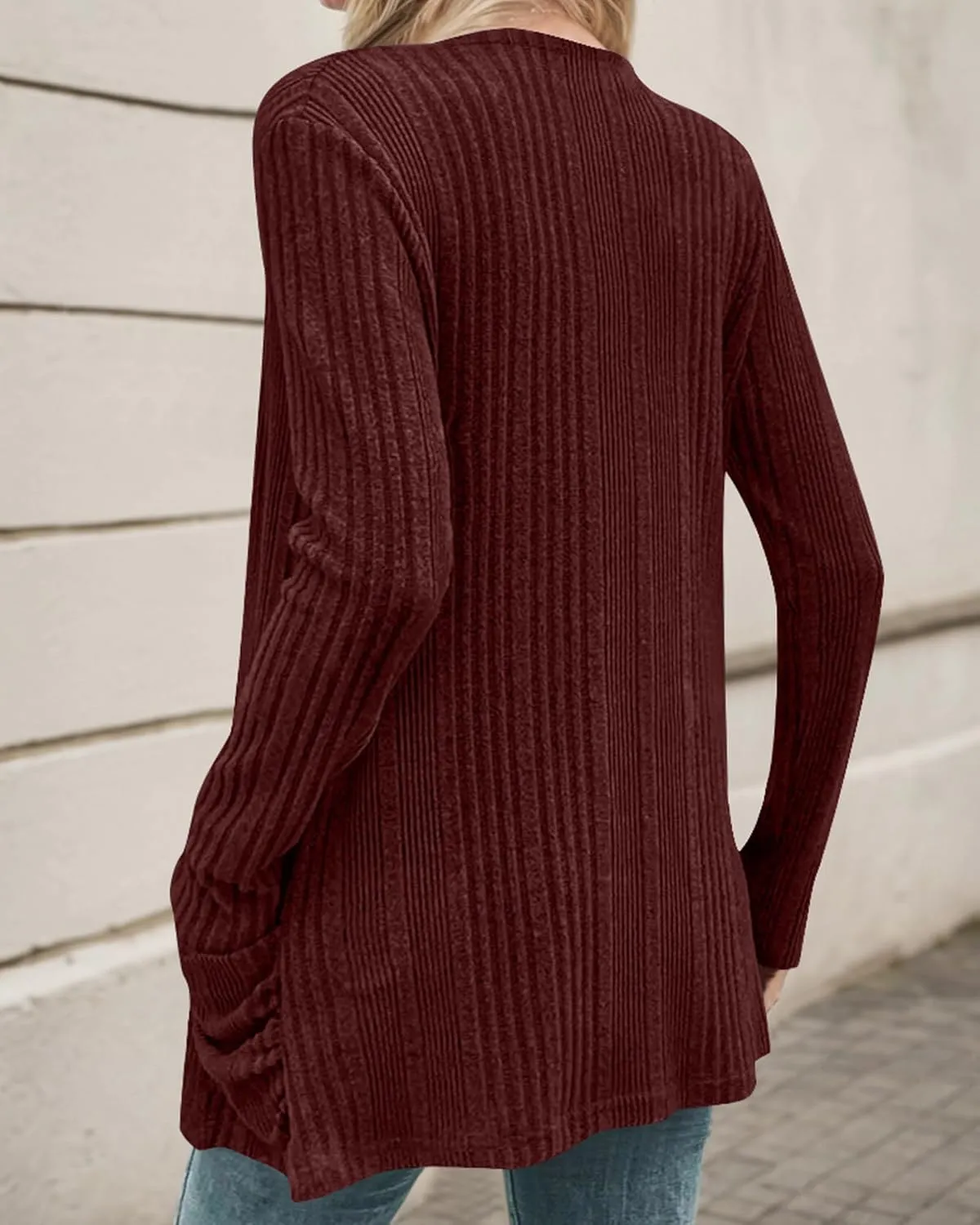 Cardigan Sweaters for Women Lightweight Open Front Cardigan 2025 Fall Outfits with Pockets