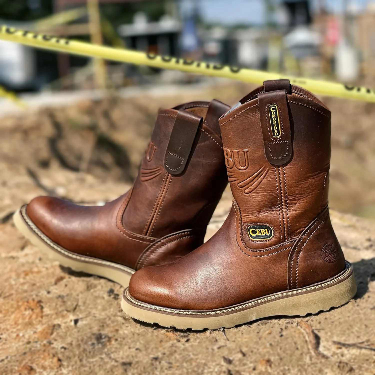 CEBU Men's Rul 500 Work Boots - 10 Inch