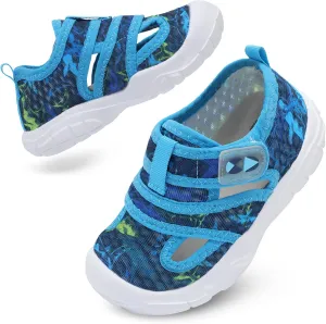 Centipede Demon Toddler Sandals for Boys Girls Qucik Dry Kids Water Sandals Outdoor Breathable Aqua Shoes Lightweight Summer Barefoot Shoes for Swim Pool Beach