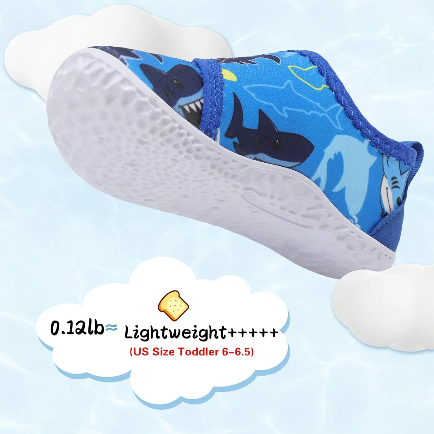 Centipede Demon Toddler Water Shoes for Girls Boys Kids Barefoot Swim Beach Aqua Socks Summer Sandals Breathable Quick Dry for Outdoor Water Sports Pool River