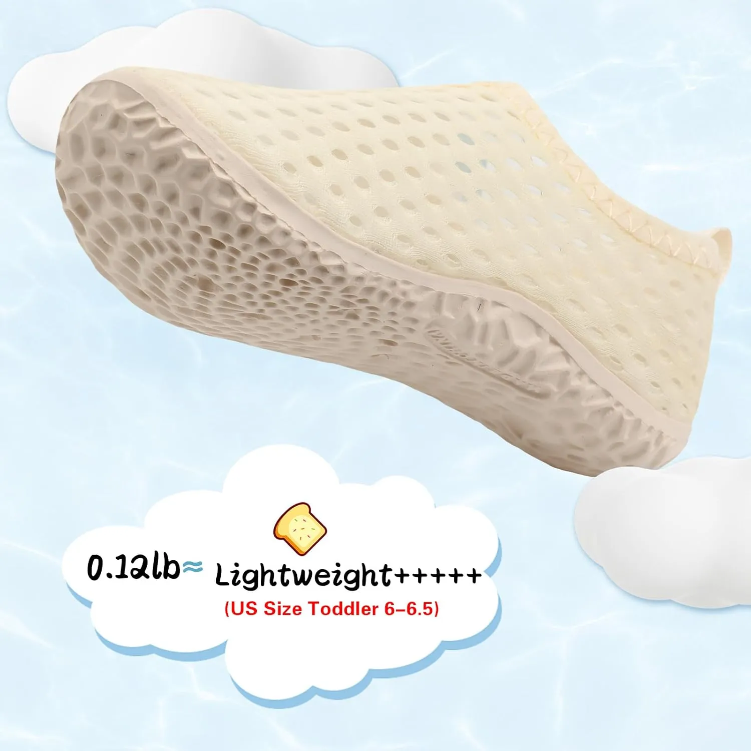 Centipede Demon Toddler Water Shoes for Girls Boys Kids Barefoot Swim Beach Aqua Socks Summer Sandals Breathable Quick Dry for Outdoor Water Sports Pool River