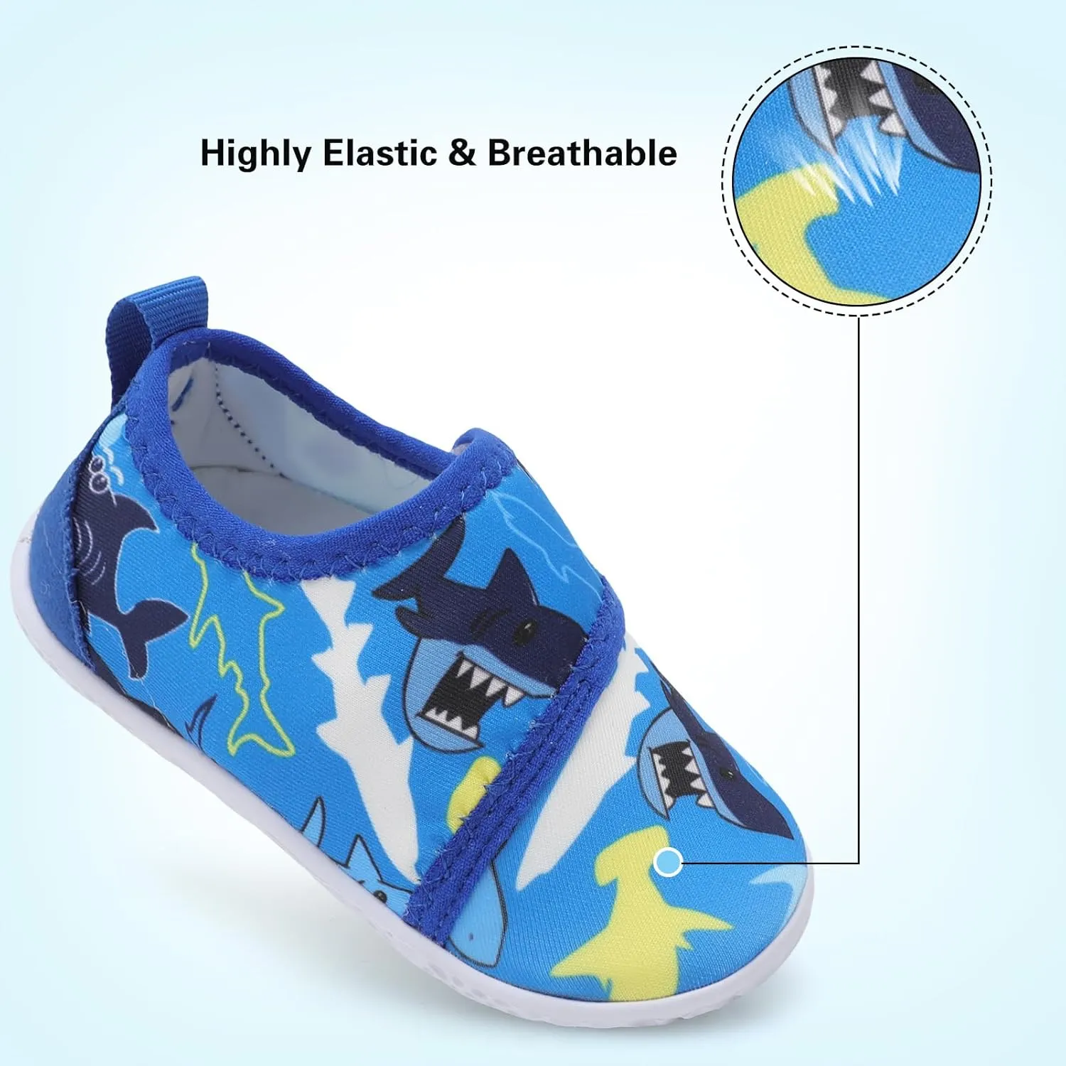 Centipede Demon Toddler Water Shoes for Girls Boys Kids Barefoot Swim Beach Aqua Socks Summer Sandals Breathable Quick Dry for Outdoor Water Sports Pool River